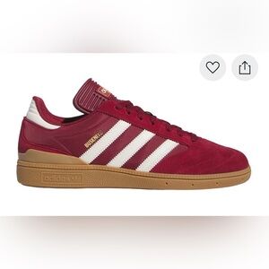 adidas Busenitz Skate Shoe in Burgundy suede size 10